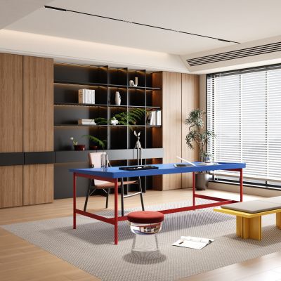 现代简约书房 卧室书房 开放式书房 别墅书房 客厅书房