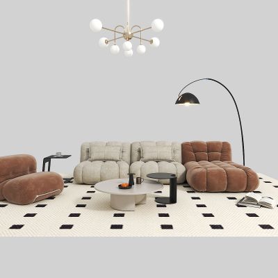 法式沙发茶几组合