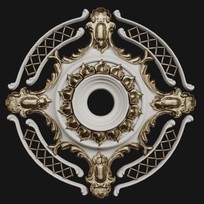 法式灯盘 雕花灯盘