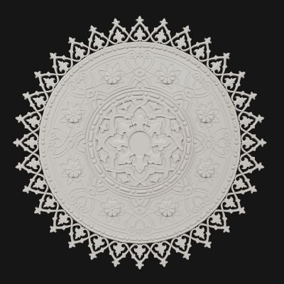 法式灯盘 雕花灯盘