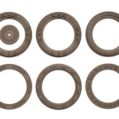 法式灯盘 雕花灯盘