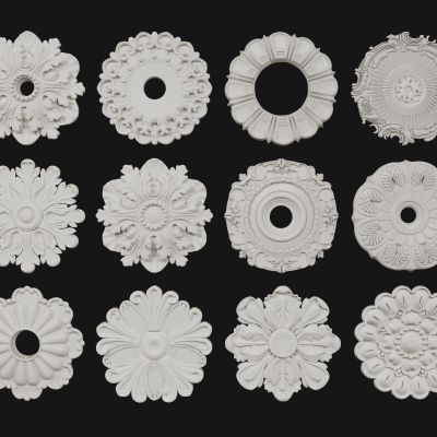 法式灯盘 雕花灯盘