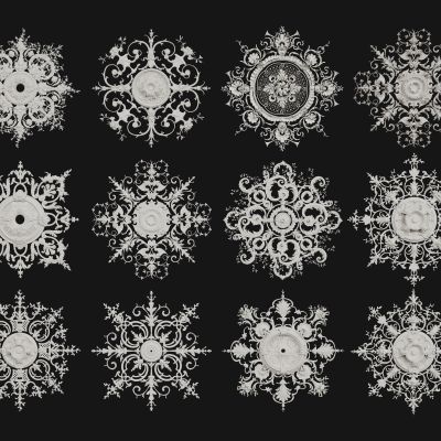 法式灯盘 雕花灯盘