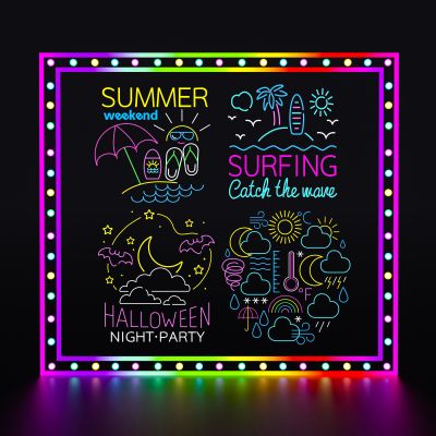 霓虹灯，氛围灯，装饰灯