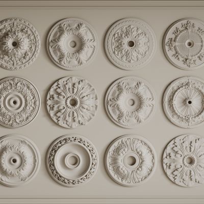 灯盘 圆形灯盘 灯盘组合