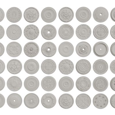 灯盘 圆形灯盘 灯盘组合