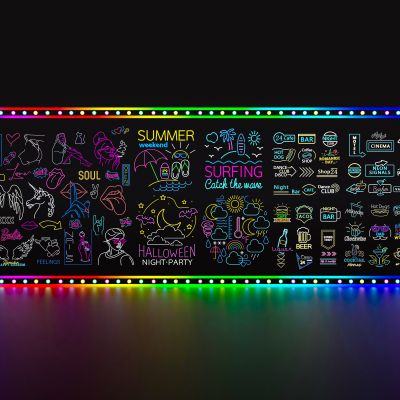 霓虹灯，氛围灯，装饰灯