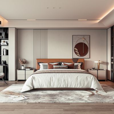 现代卧室