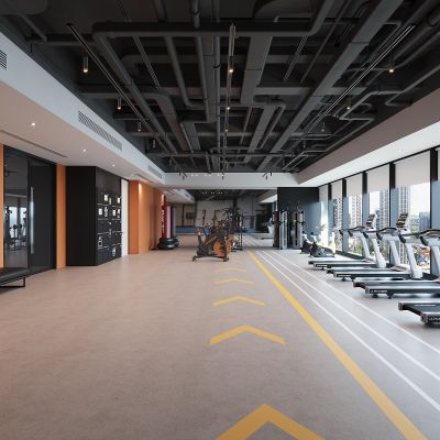 现代健身房