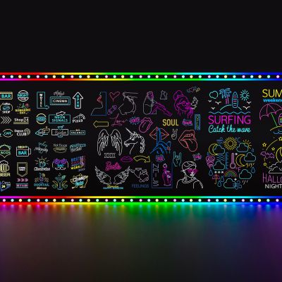 霓虹灯，氛围灯，装饰灯