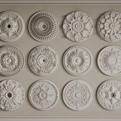 灯盘 圆形灯盘 灯盘组合