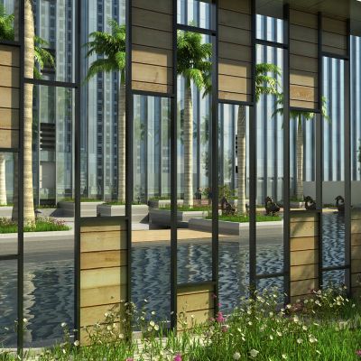 现代屋顶园林景观