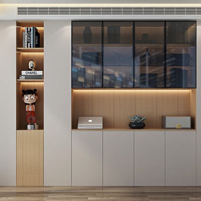 现代书柜