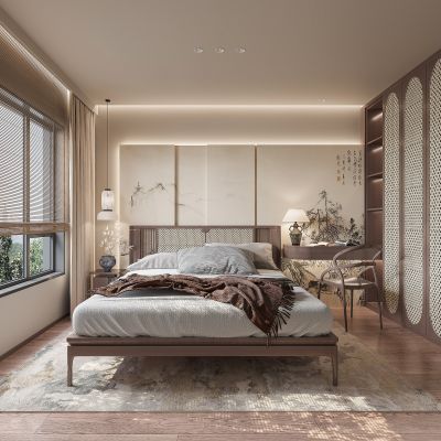 新中式宋风卧室