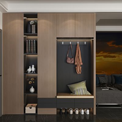 意式鞋柜玄关柜