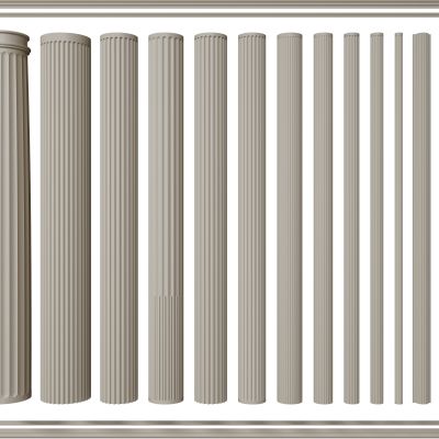 欧式柱子 欧式圆柱