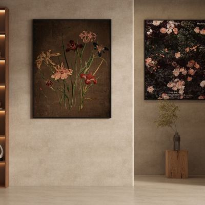 复古中古风装饰画挂画