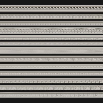 法式线条 石膏线 线条角线