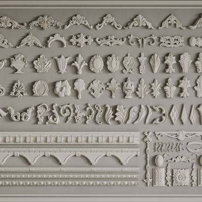 欧式雕花 角花 石膏线
