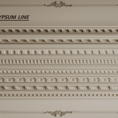 法式石膏线线条