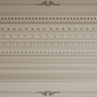 法式石膏线线条