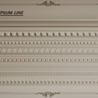法式石膏线线条