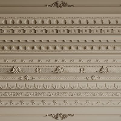 法式石膏线线条