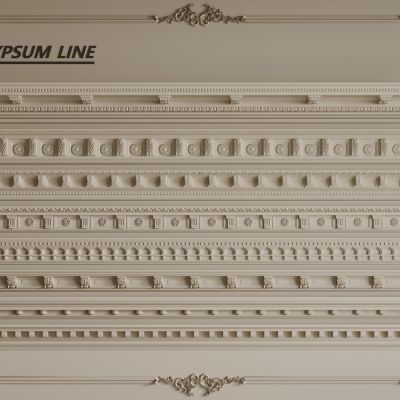 法式石膏线线条
