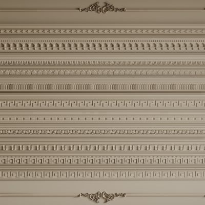 法式石膏线线条