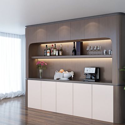 现代餐边柜酒柜