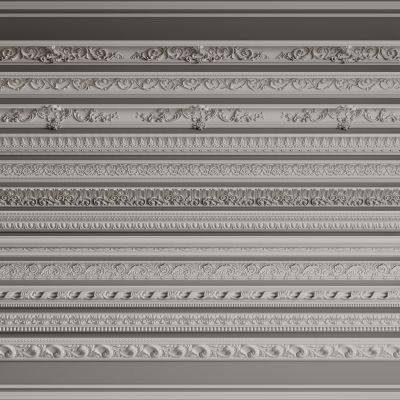 法式石膏线线条