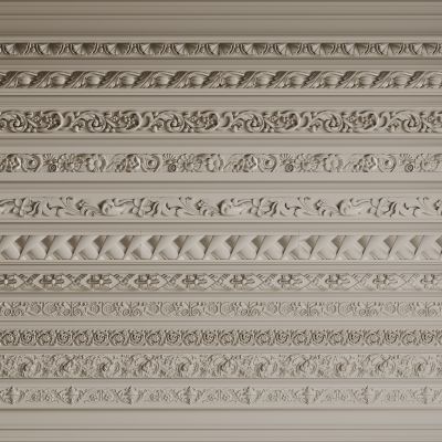 法式石膏线线条