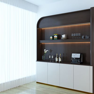 现代餐边柜酒柜