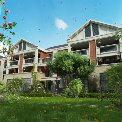  现代私家园林景观