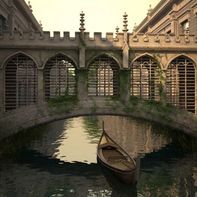 现代复古小桥流水康桥