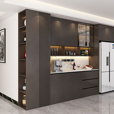 现代餐边柜酒柜