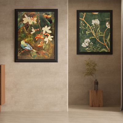 复古中复古中古风装饰画挂画