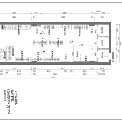 服装店设计施工图