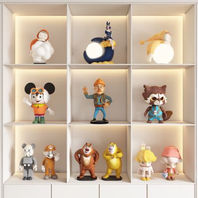 儿童公仔雕塑摆件