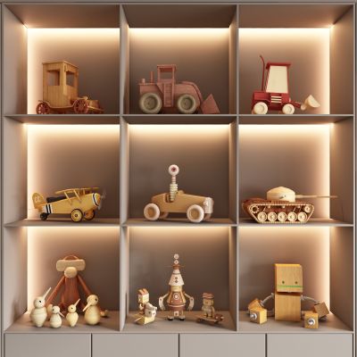 儿童积木玩偶玩具车