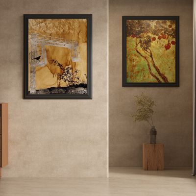 中古风装饰画挂画