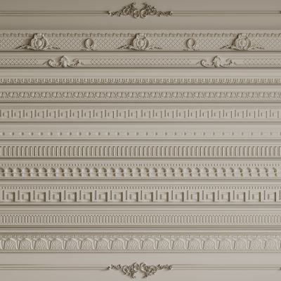 法式线条 石膏线 线条角线