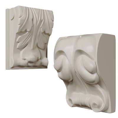 法式雕花柱头 罗马柱柱头 石膏柱头