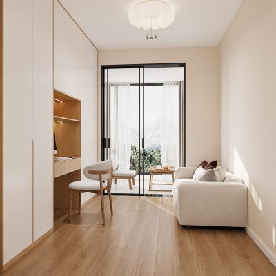 现代书房3D模型