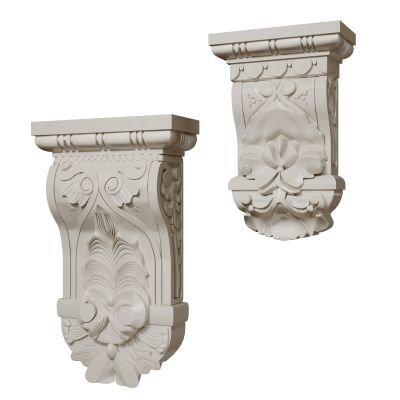 法式雕花柱头 罗马柱柱头 石膏柱头