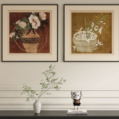 中古风复古装饰画