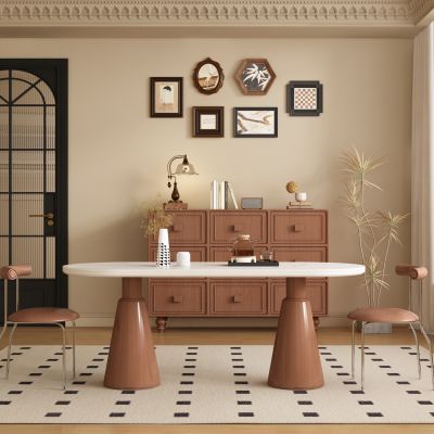 法式中古餐厅 餐桌椅