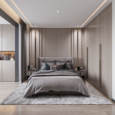 现代卧室