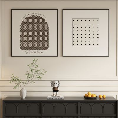 现代简约抽象装饰画挂画