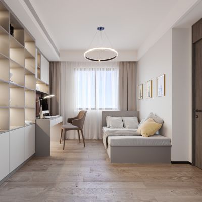 现代榻榻米卧室